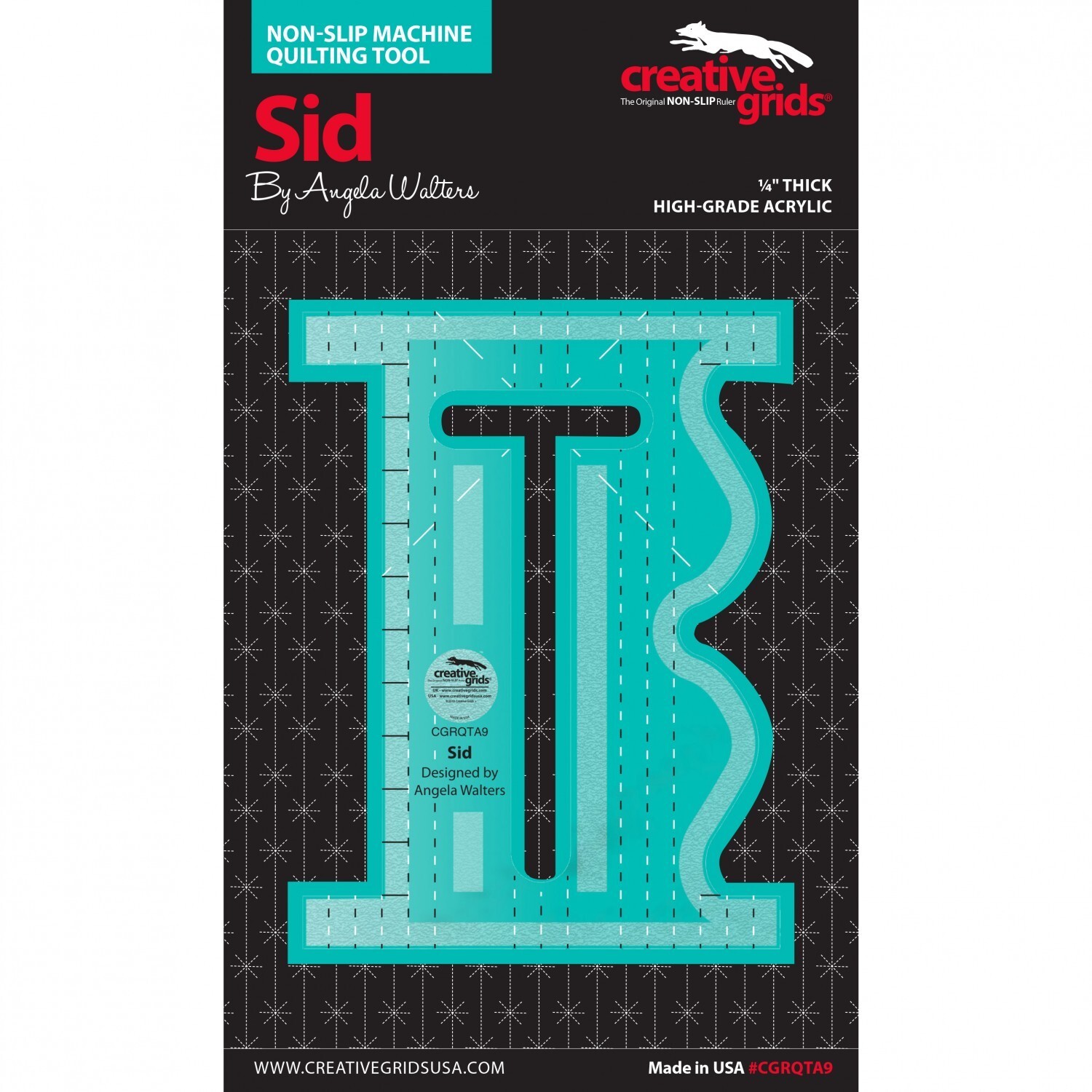Genuine Creative Grids Machine Quilting Tool - Sid CGRQTA9