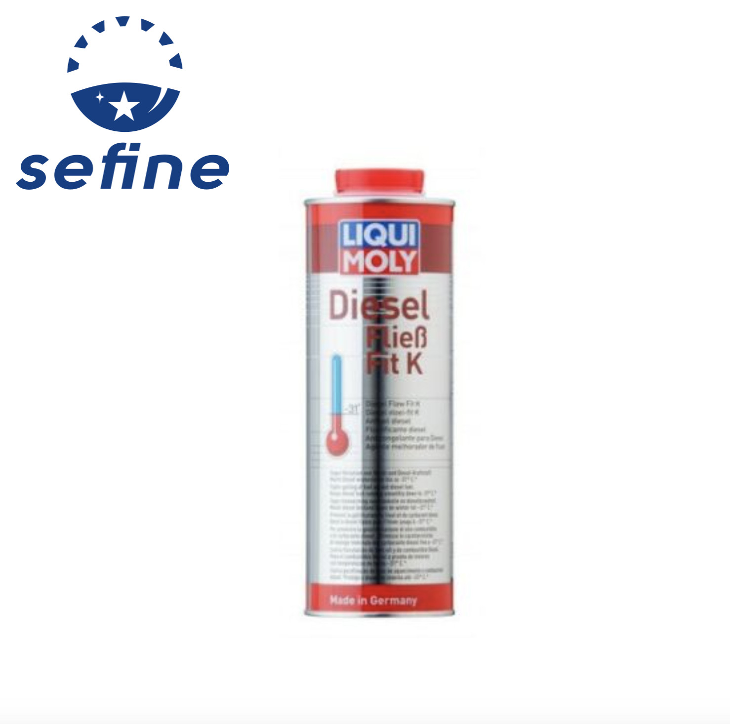 Liqui Moly 5131 Flow Fit K Fuel Additive 1L Fit 1,000L Diesel Fuel (1:1000)