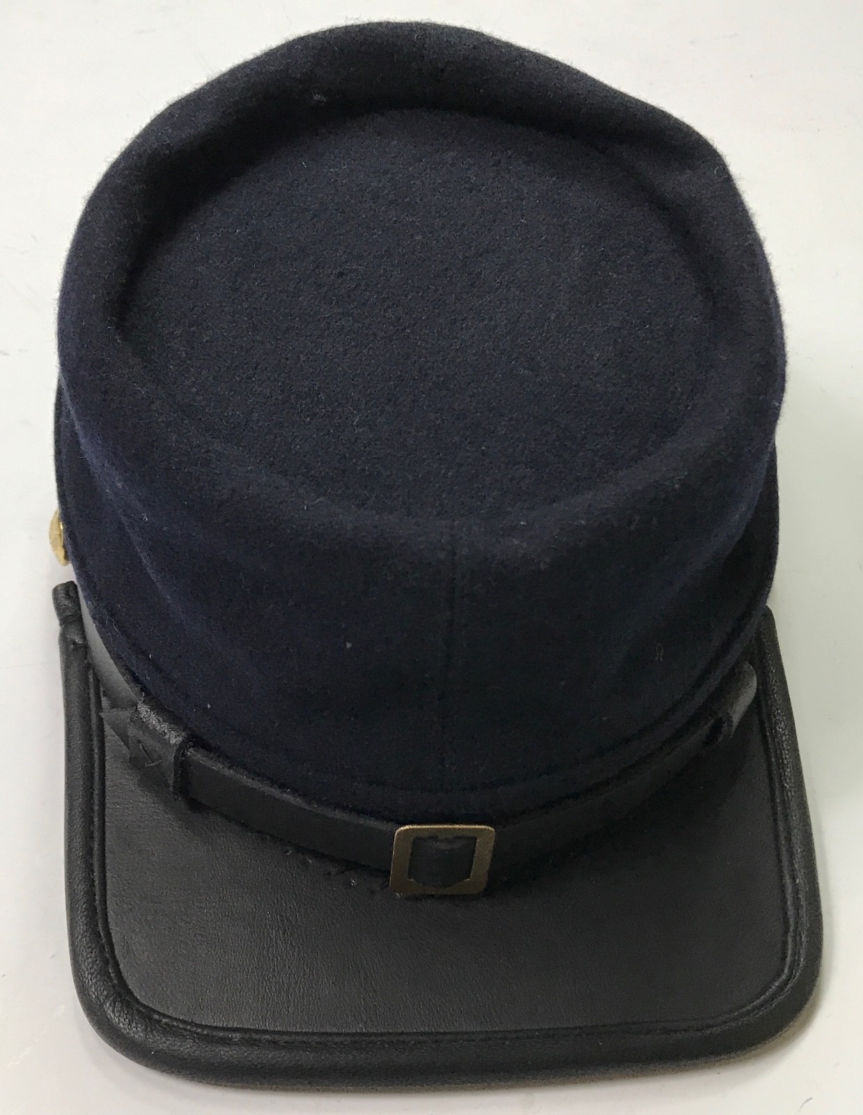 CIVIL WAR US UNION INFANTRY NAVY BLUE WOOL KEPI FORAGE CAP HAT-MEDIUM