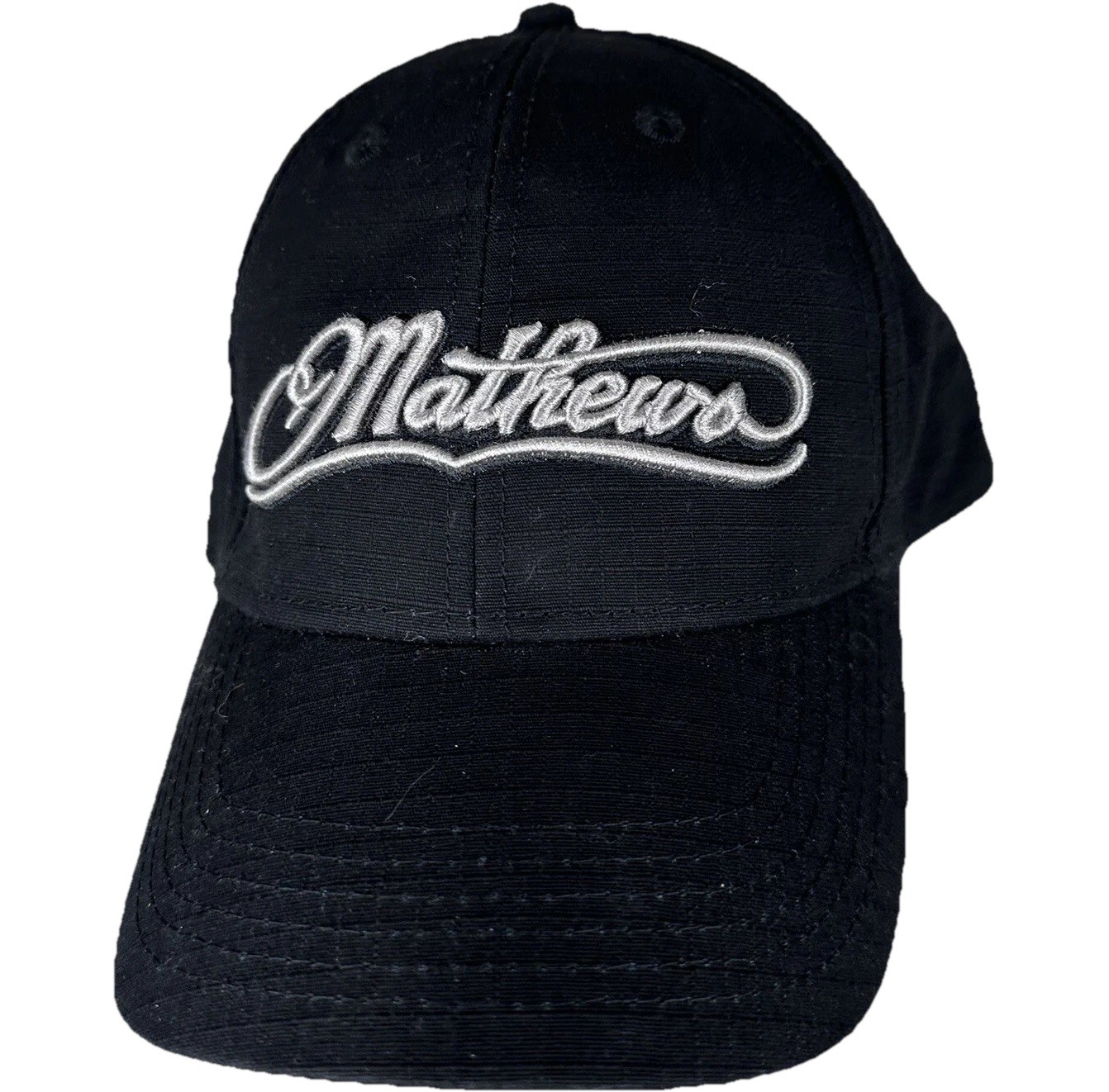 Matthews Archery Solo Cam Black Snapback Cap Cami Hunting Deer Season