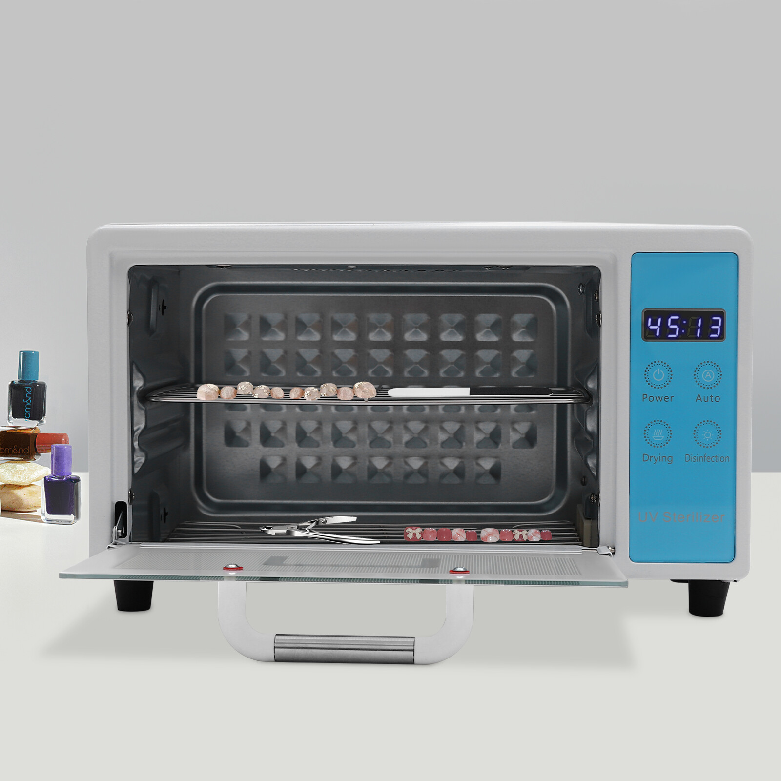 High-Temperature Sterilizer Nail Tools Sterilizer Tabletop Sterilizer Machine US