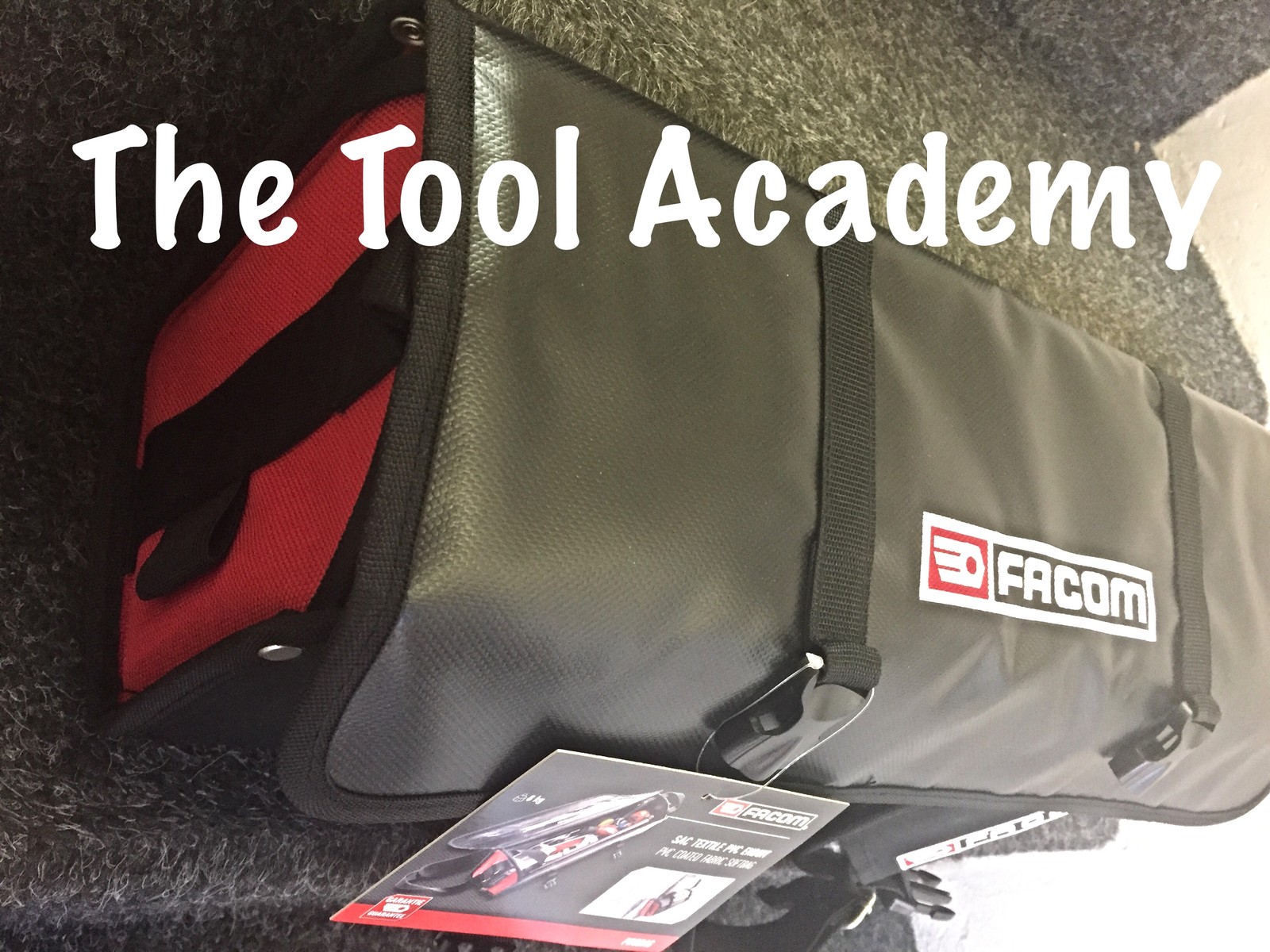 FACOM TOOLS TOOLBAG TOOLKIT BAG PVC COATED WATER RESISTANT REINFORCED