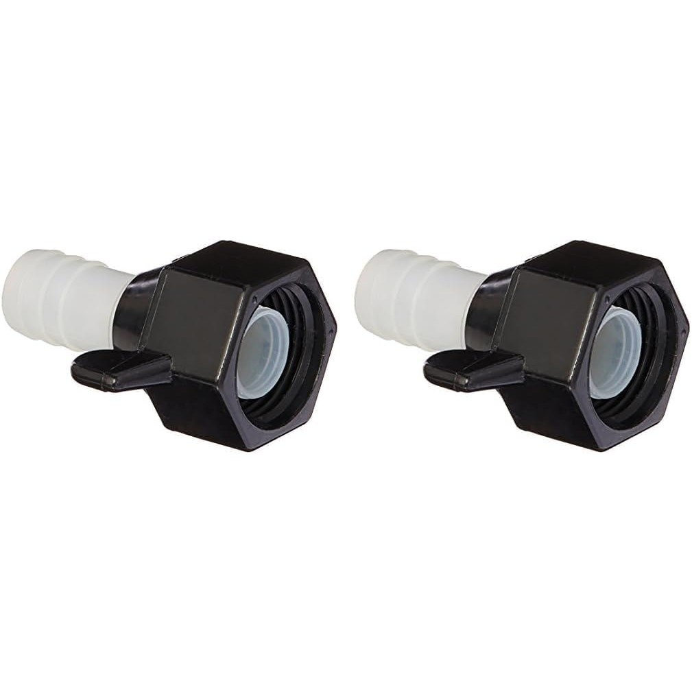 Combo: Shurflo 255-213 Inline Strainer + SEAFLO Filter + Shurflo Wingnut Adapter