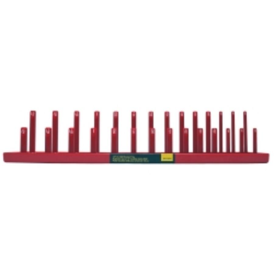K Tool 72473 1/2" Drive SAE Socket Holder, Red