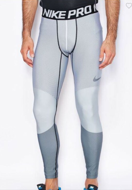 2015 Nike Pro Hyperwarm Lines Compression Pants Tights Sz Small S 699970 100 $60