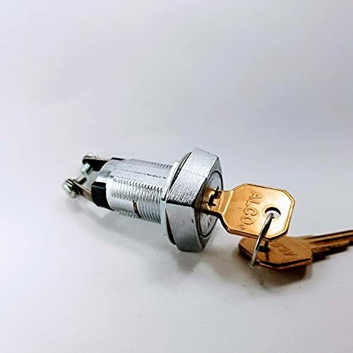 Alco Key Switch SPST Momentary-On Key Can Be Removed in Off Position Only B-199