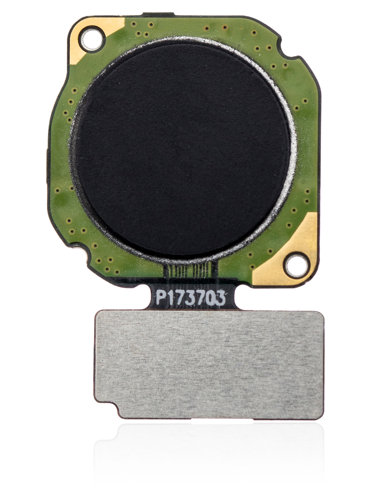 Fingerprint Reader With Flex Cable Compatible For Huawei Y7 - Midnight Black