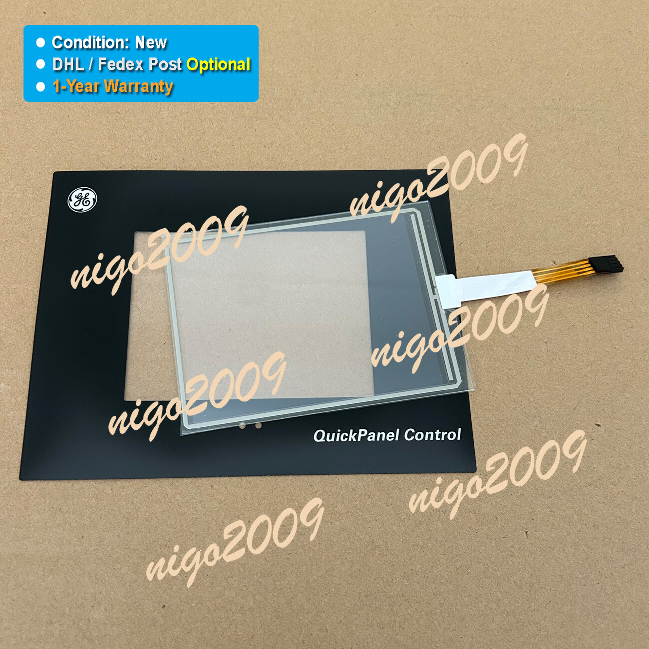 Fit for GE Fanuc QuickPanel View IC754VSB06MTD-DC ES0600 Touch Screen Glass Film