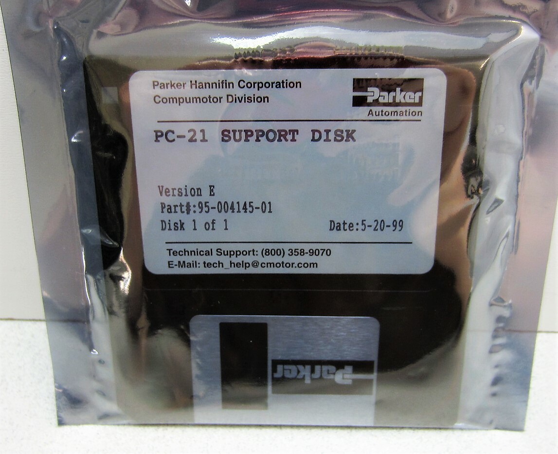 Parker Compumotor PC21 Indexer User Guide/Support Disc, Adapter Cables New