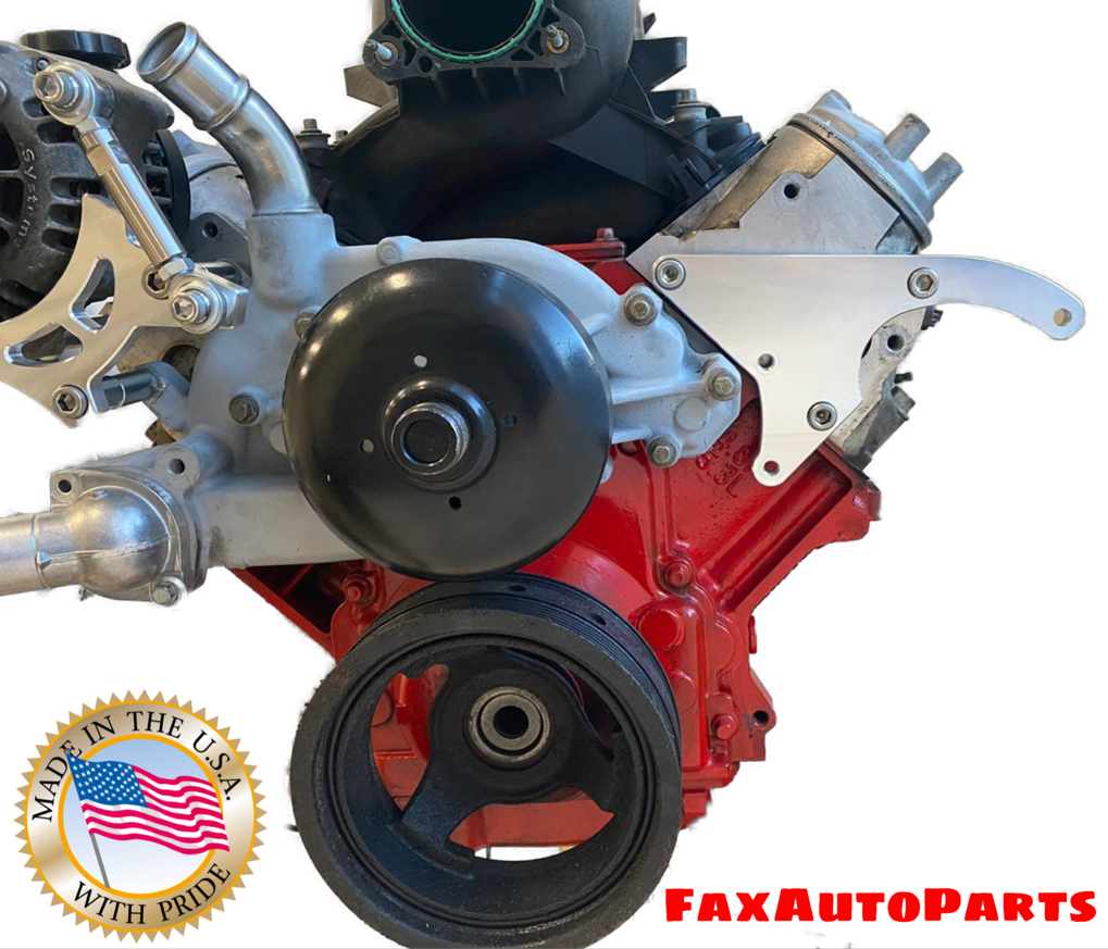 New LS Alternator & Power Steering Relocation Brackets Vortex Truck Circles