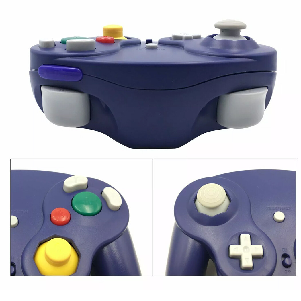 2Pack Wireless Game Controller Adapter For Nintendo Gamecube Retro GC NGC