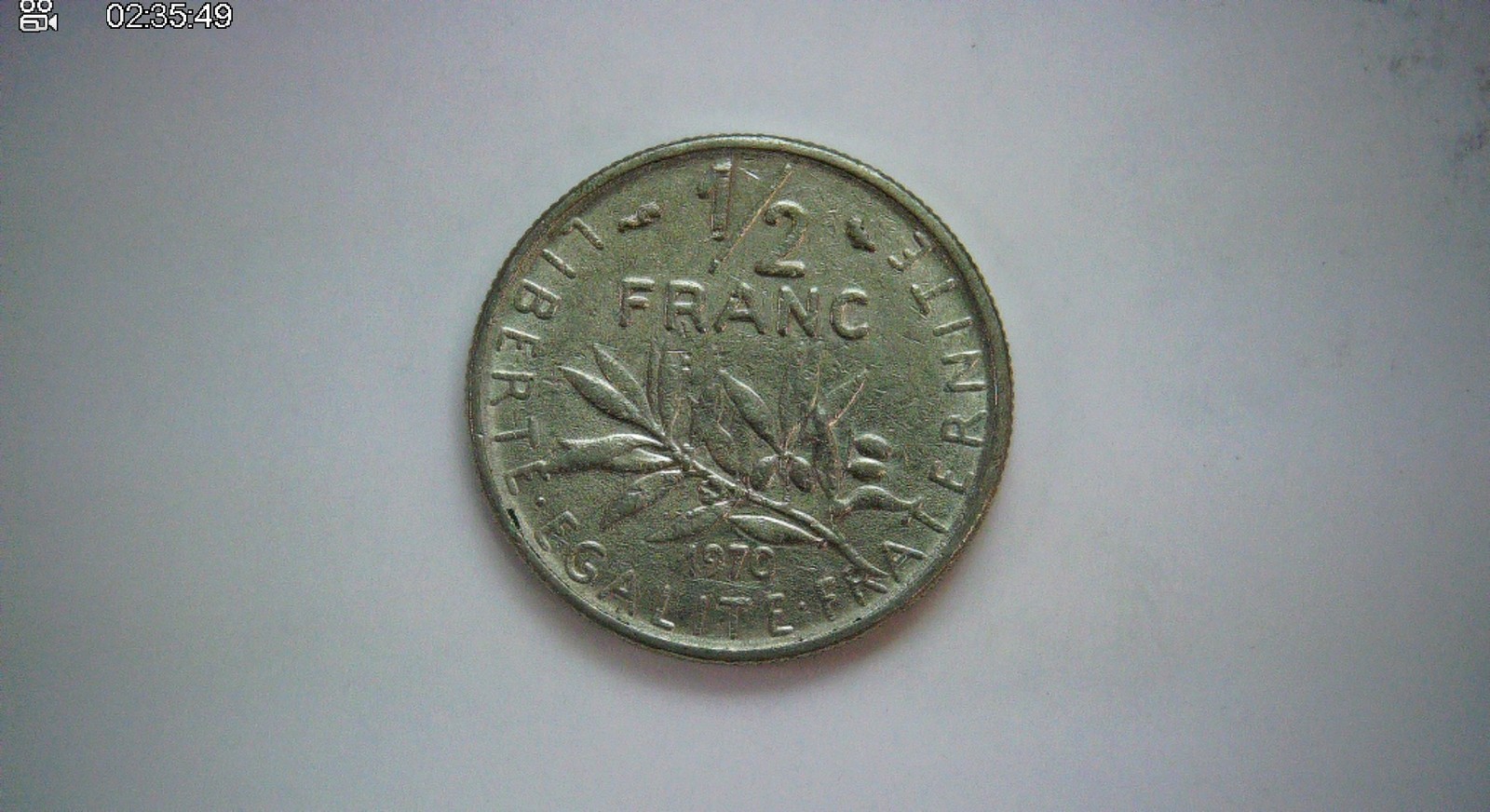 France 1970 2 Francs Semeuse (La Sower) 2 Francs Coin