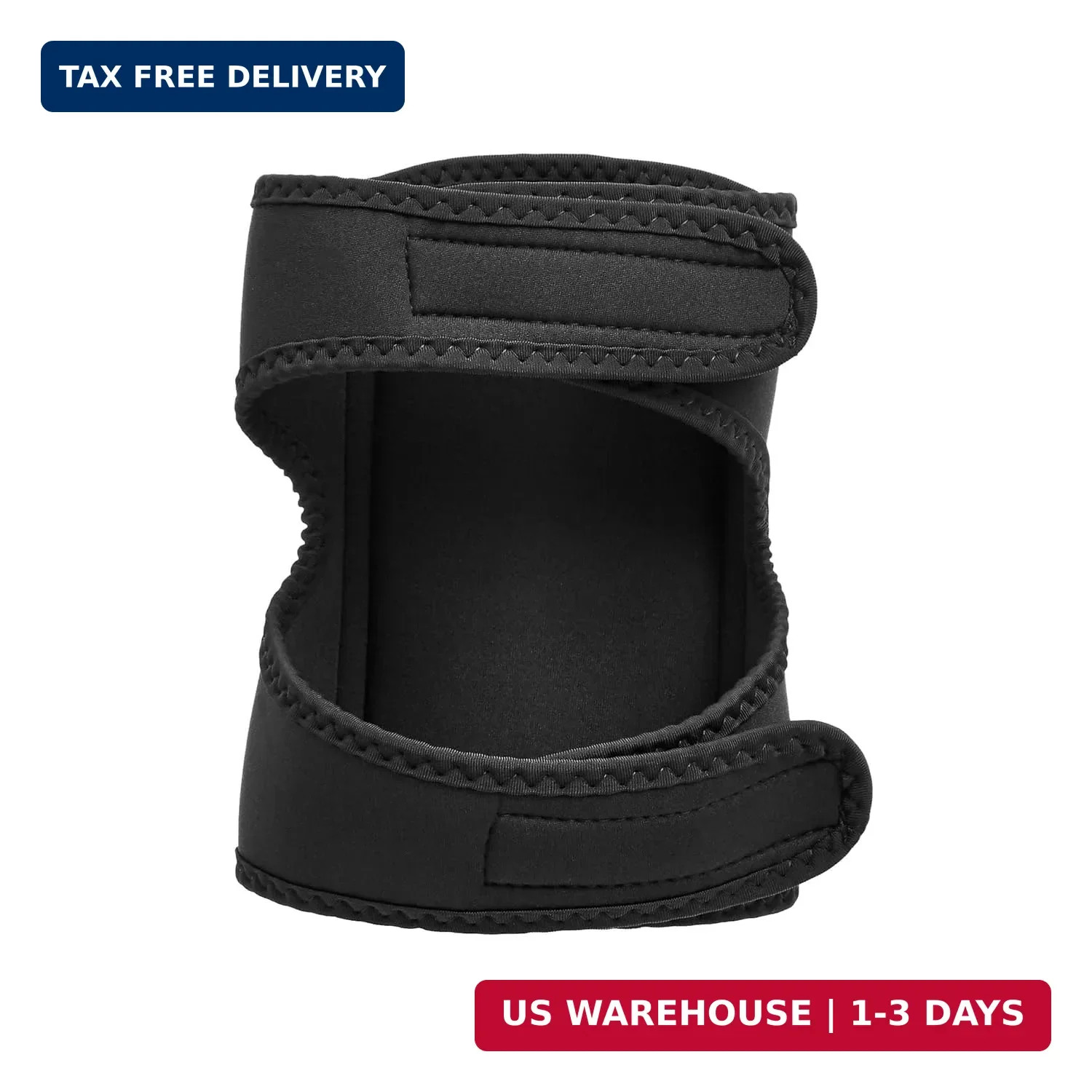 Amazon Basics Over/Under Knee Pads with Foam Padding for Kneeling, Indoor and Ou