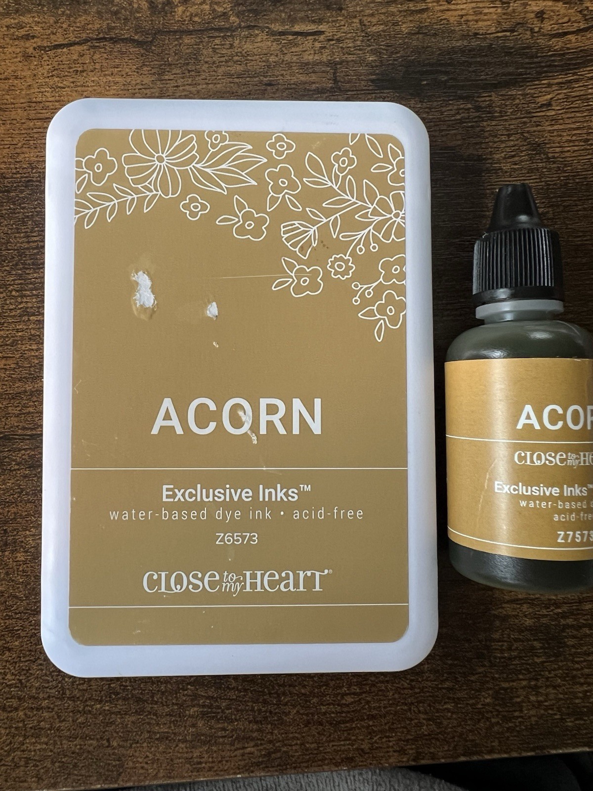 CLOSE TO MY HEART CTMH ACORN INK PAD AND REINKER