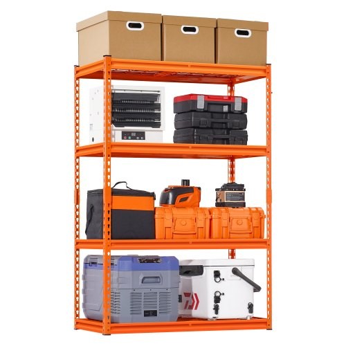 VEVOR Storage Shelves,2400 lbs,4 Tier Heavy Duty Garage Shelving,20"D x 40"W x 6