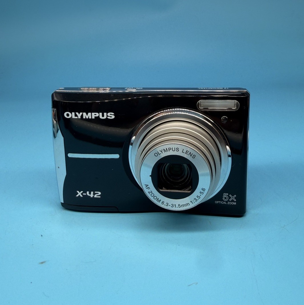 Olympus  X-42 12.0MP Digital Camera, Black - Tested
