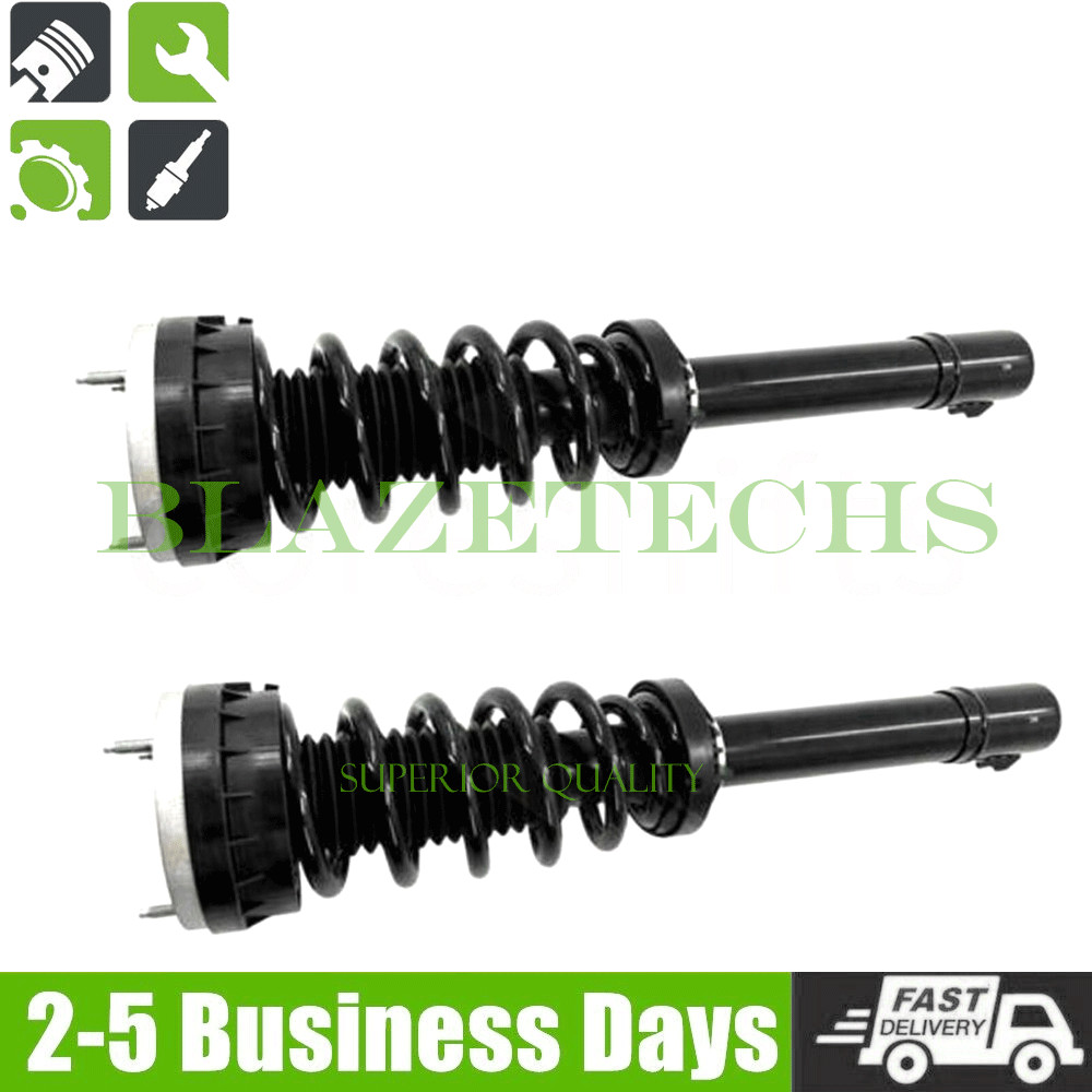 2x Front Shock Struts Assys w/CVD For Range Rover Velar L560 2017-2021 #LR090615