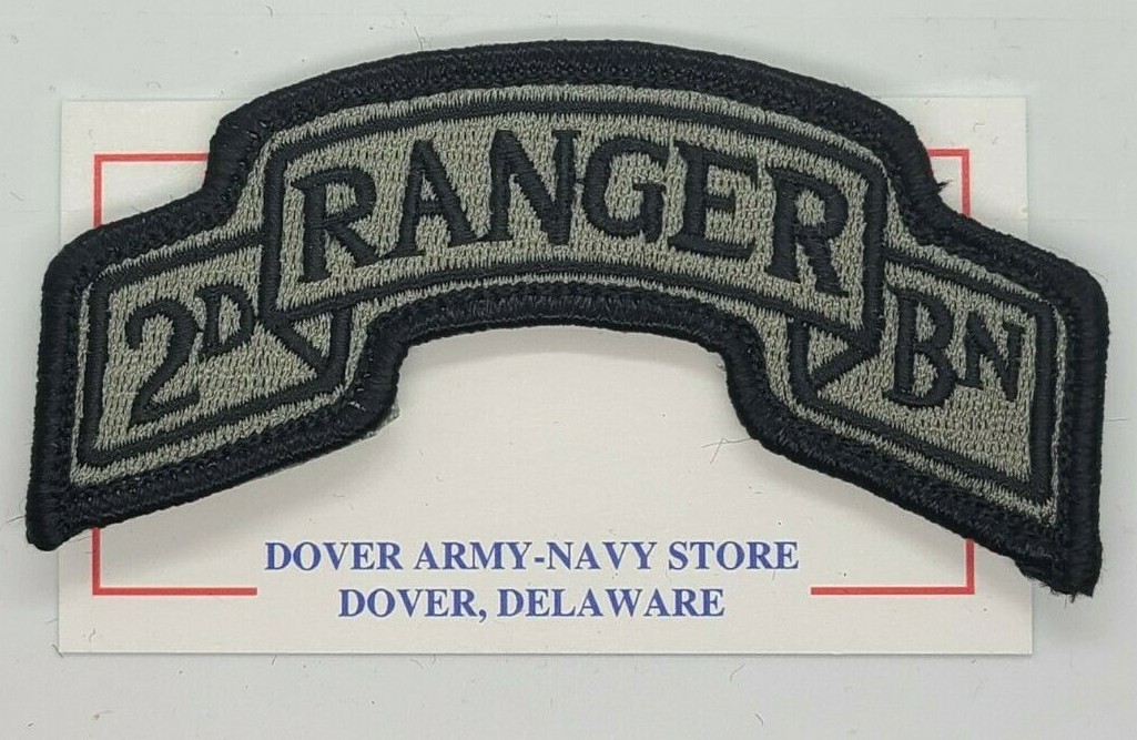 2ND RANGER BATTALION PATCH - ACU