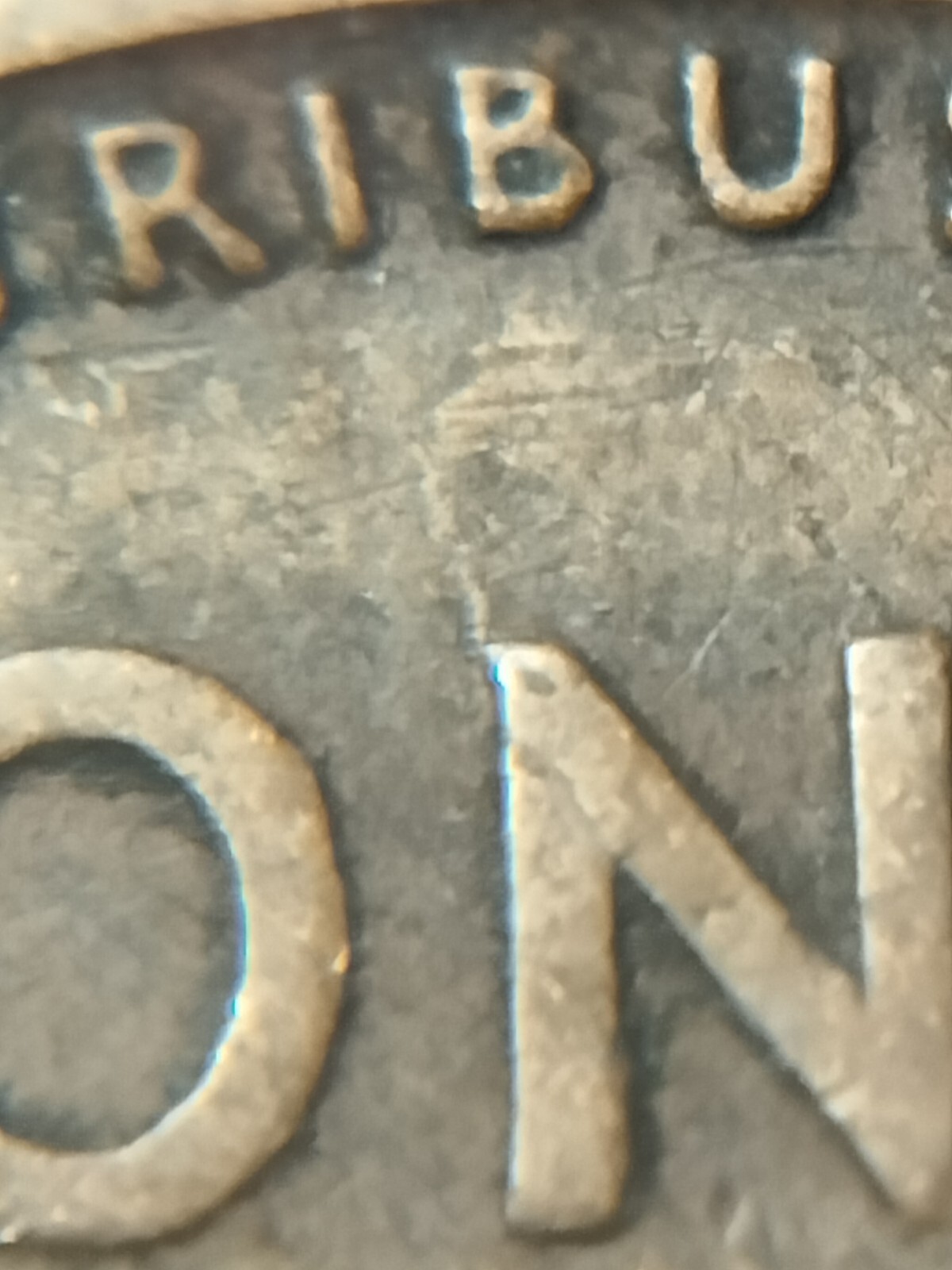 1915 D Lincoln Wheat Cent Lamination Error
