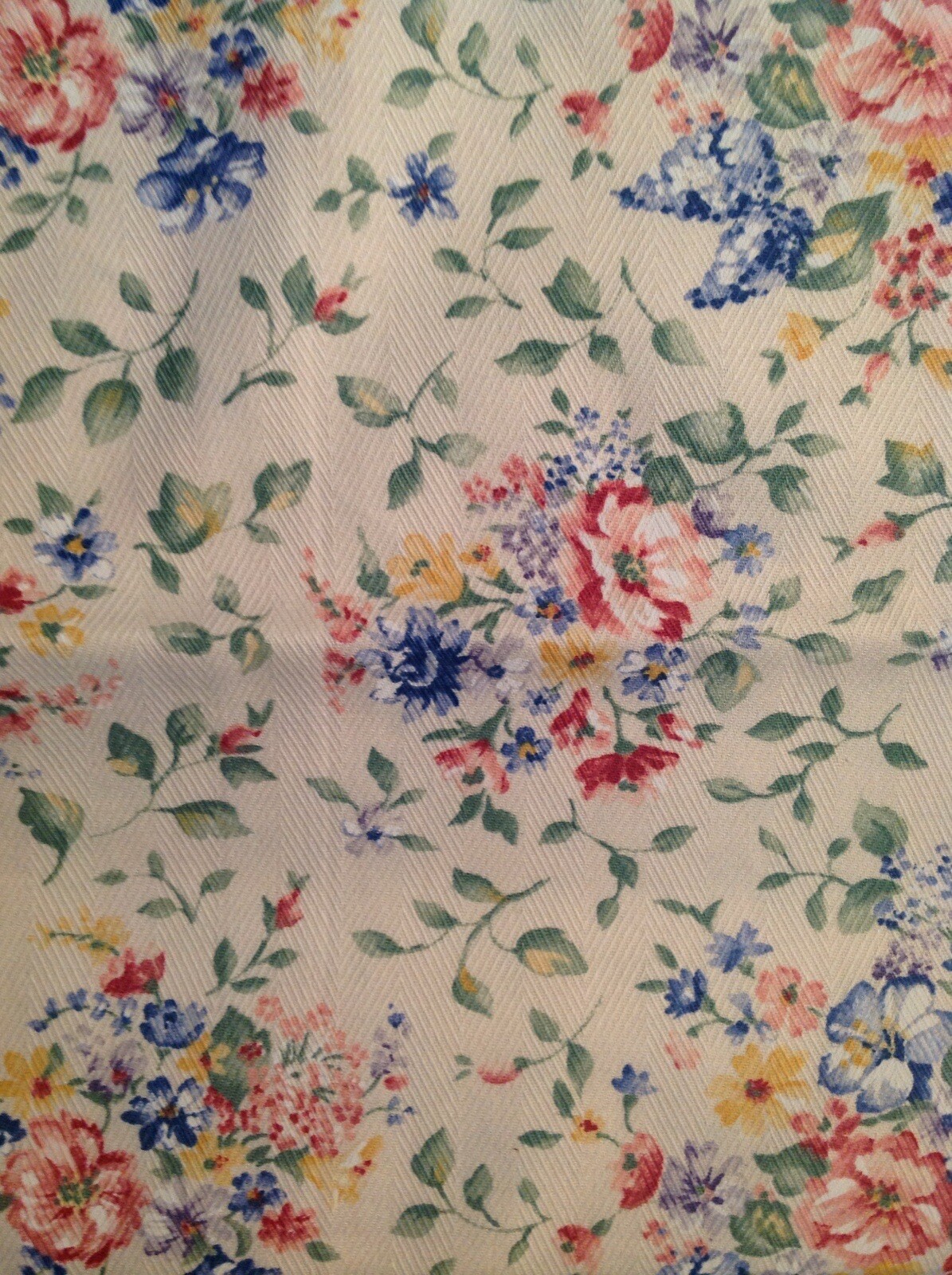 Longaberger 2004 Horizon of Hope Basket Liner - Spring Floral