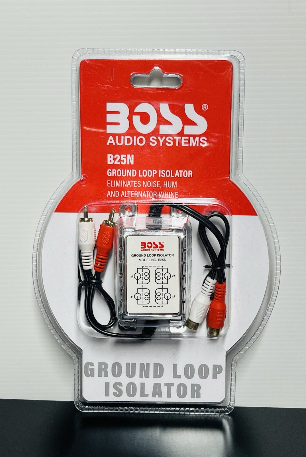 Boss Audio Systems Ground Loop Isolator B25N Noise Filter For Car Audio