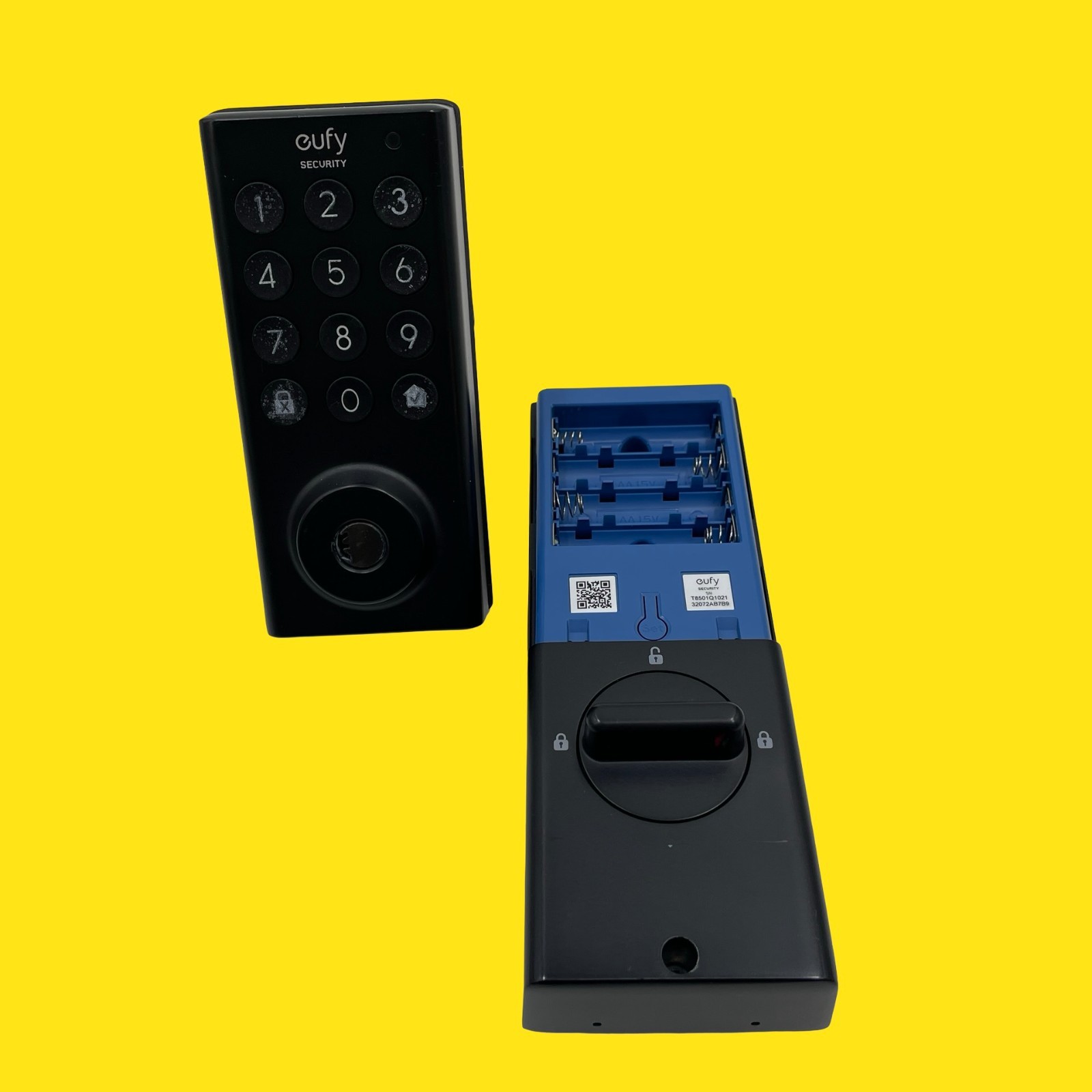 Eufy Security Smart Lock T8500 Bluetooth Electronic Deadbolt Black #5070 z65b134
