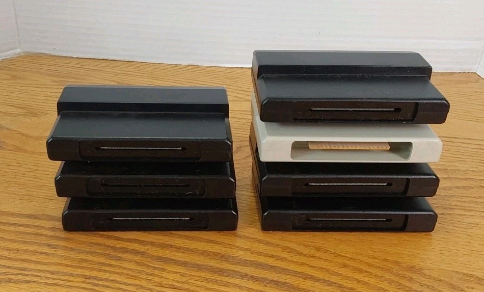 Lot of 7 Untested Texas Instruments Cartridges Command Module Vintage 80s