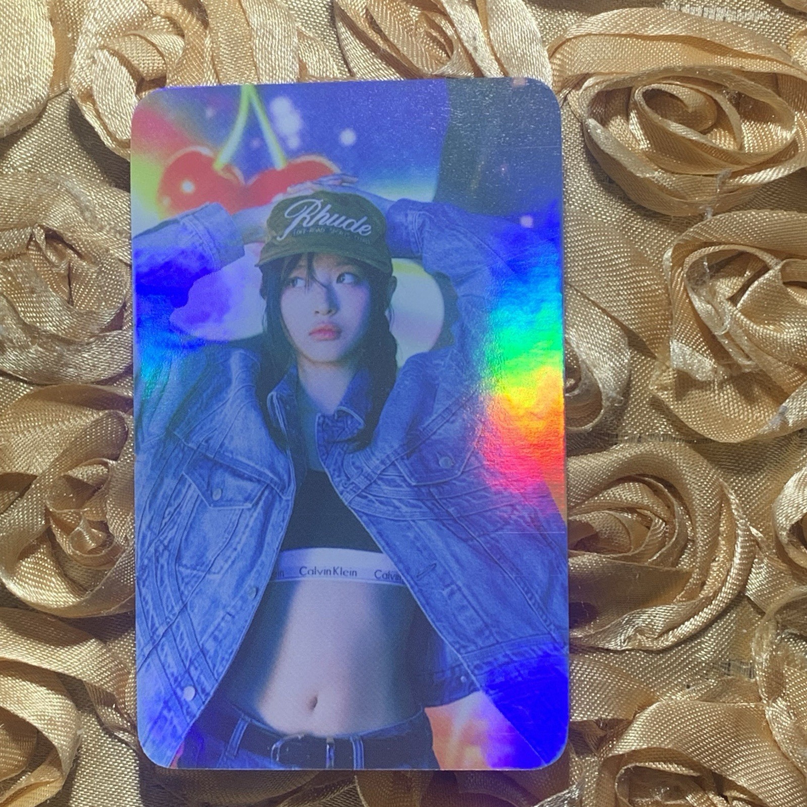 Hanni NEWJEANS SUPER Edition K-Pop Idol Photo Girl Shiny Card Street Cool