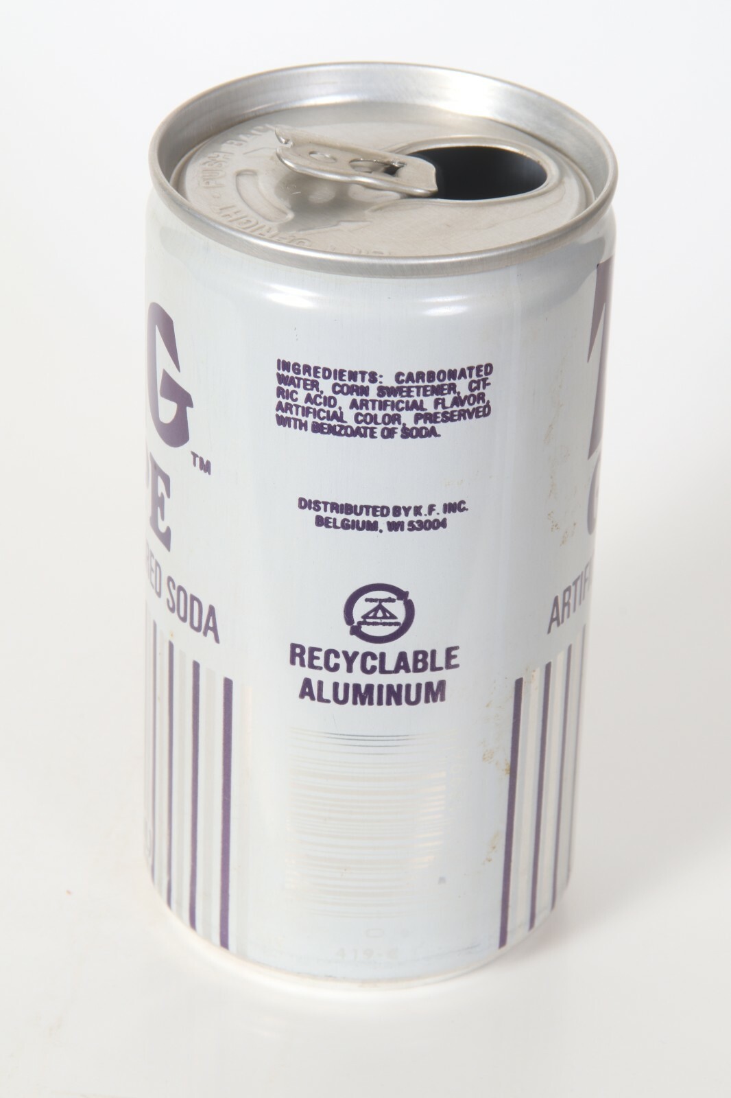 Ting Grape soda can
