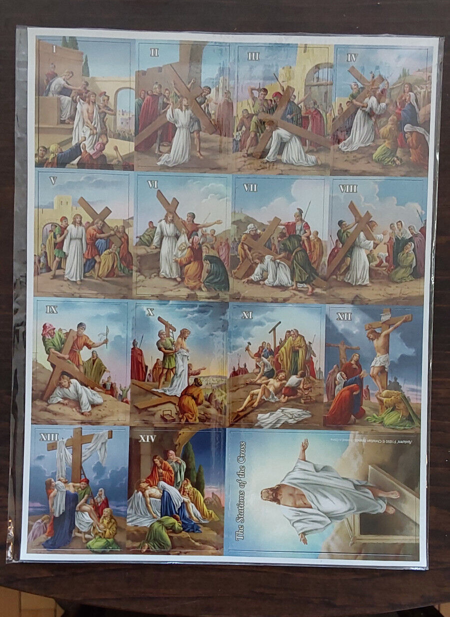 Stations of the Cross Magnet Set