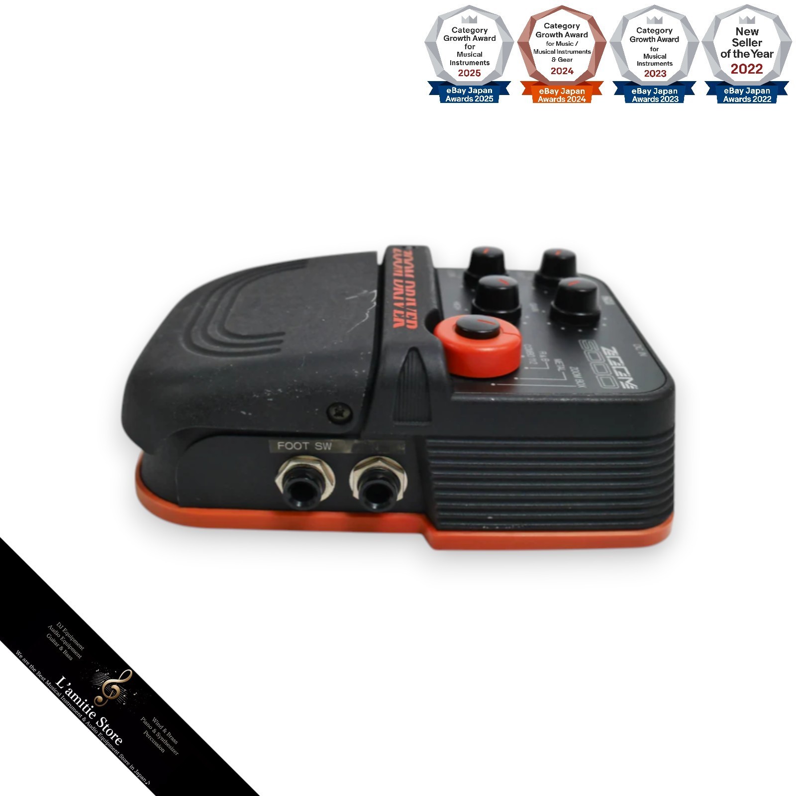 Zoom Driver 5000 Overdrive Distortion Guitar Effects Pedal Effector Amplifier JP