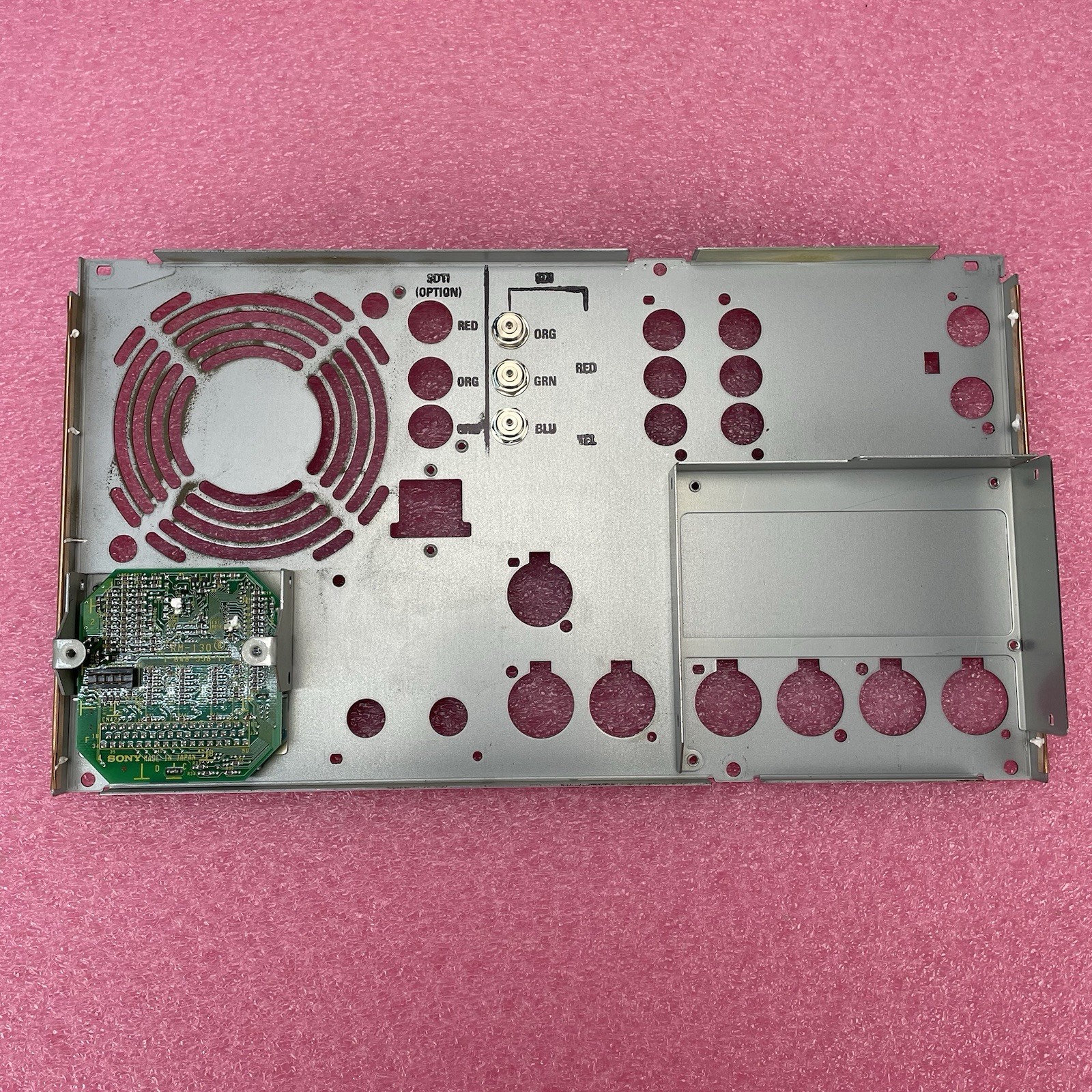 Sony BETACAM SX DNW-A65 Rear Back Panel W/ Screws