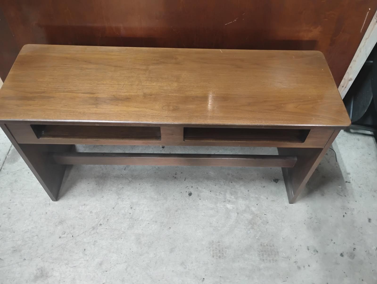 Vintage Organ Bench! Measures 45in W x 23in T x 15in D! MAKE OFFER!