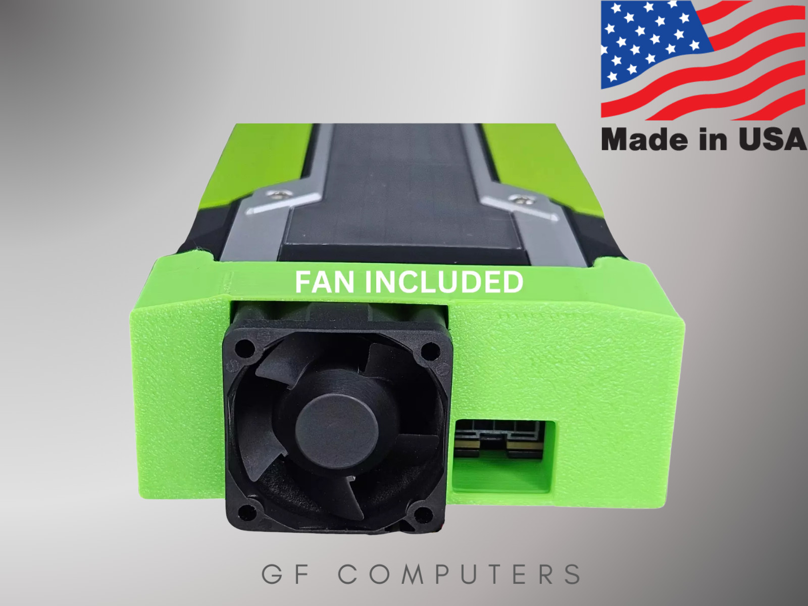 New! Nvidia Tesla GPU Cooling Fan Shroud M60 V100 Accelerator Card AI
