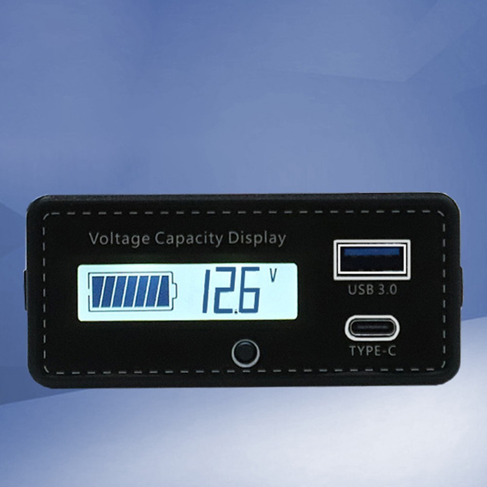 Battery Indicator Voltmeter 8 to 30V with and for Electronic DIY