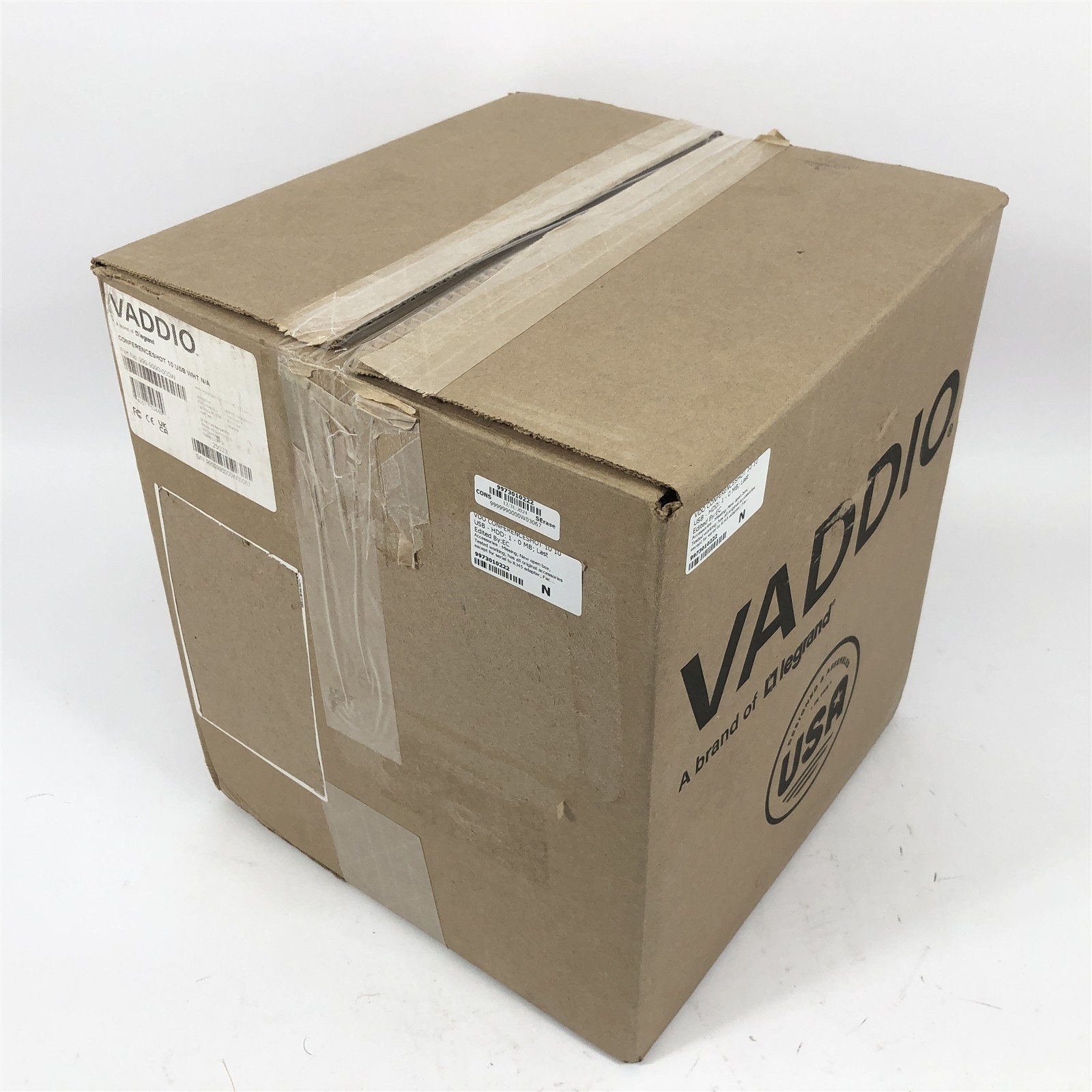 NEW Open Box Vaddio ConferenceSHOT 10 USB WHT Conferencing Camera 998-9990-000W