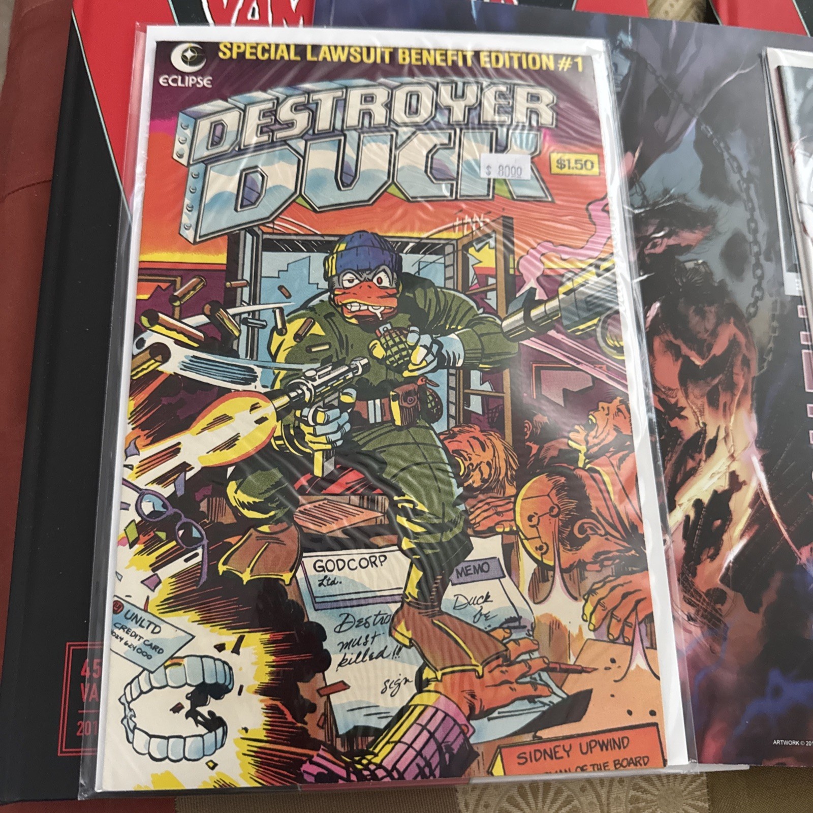 Eclipse Destroyer Duck #1 1982 1st Appearance Of Groo The Wanderer🔑 NM- 🔥