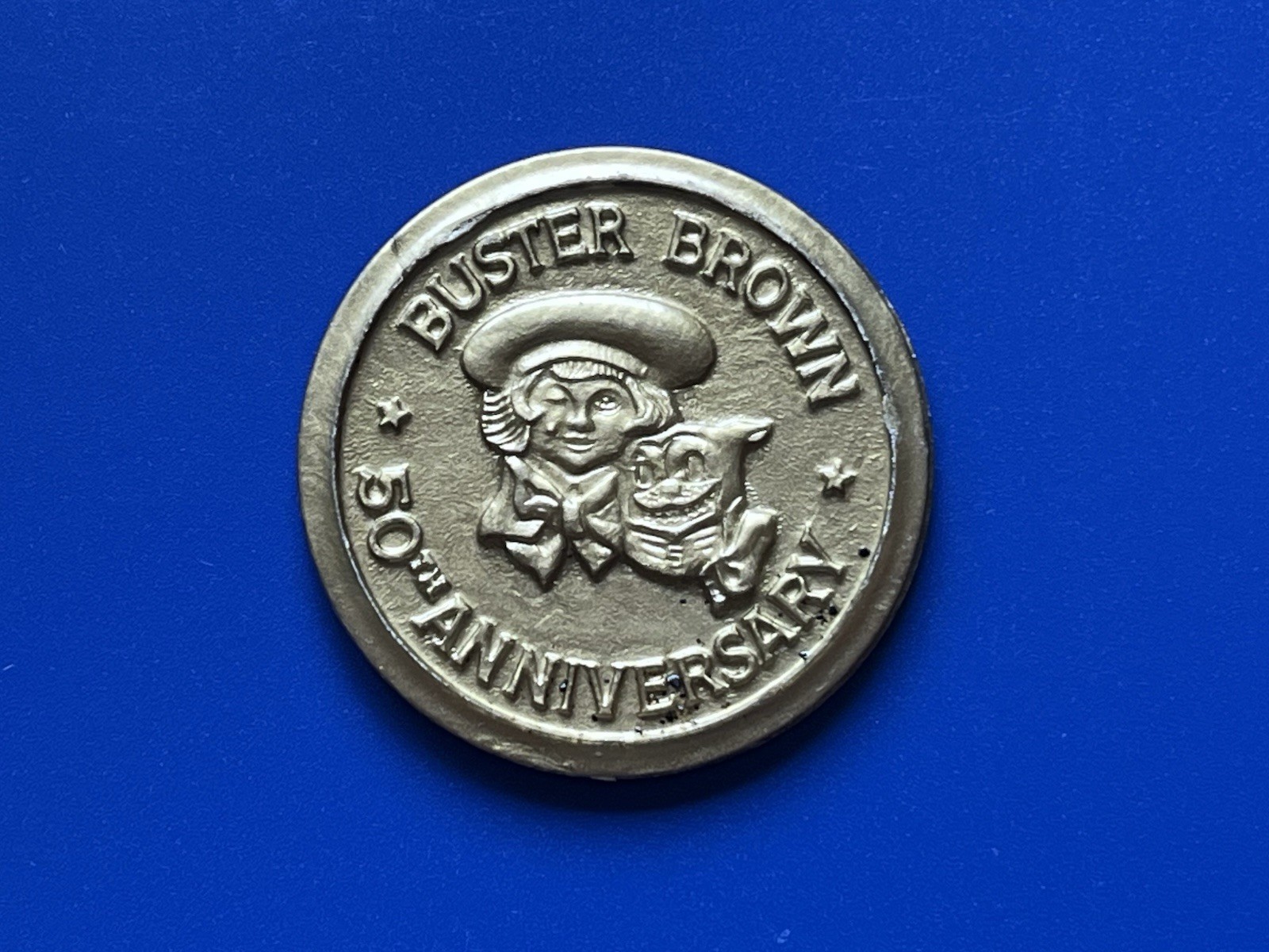 Buster Brown Token Golden 50th Anniversary 1904-1954 Tige Americas Favorite Shoe