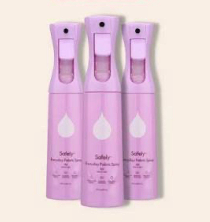 3Pk Safely Everyday Fabric Spray Wrinkle Release | Joy - Yuzu & Sage  12 oz ea