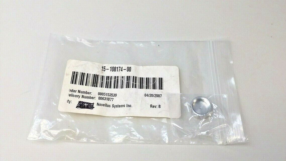 Novellus 15-108174-00 Aluminum Screw Cover Cup