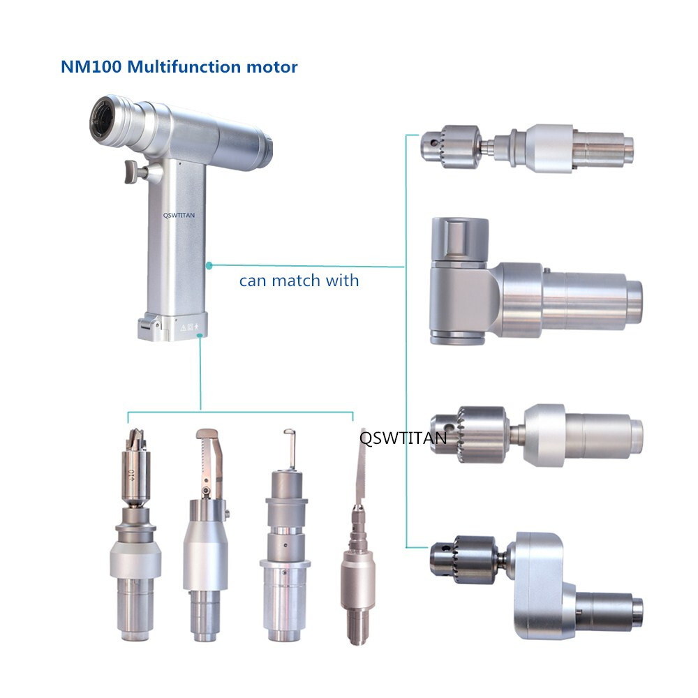 Multifunctional Drill Motor Handlepiece Nm100 Orthopedic Electric Bone Drill