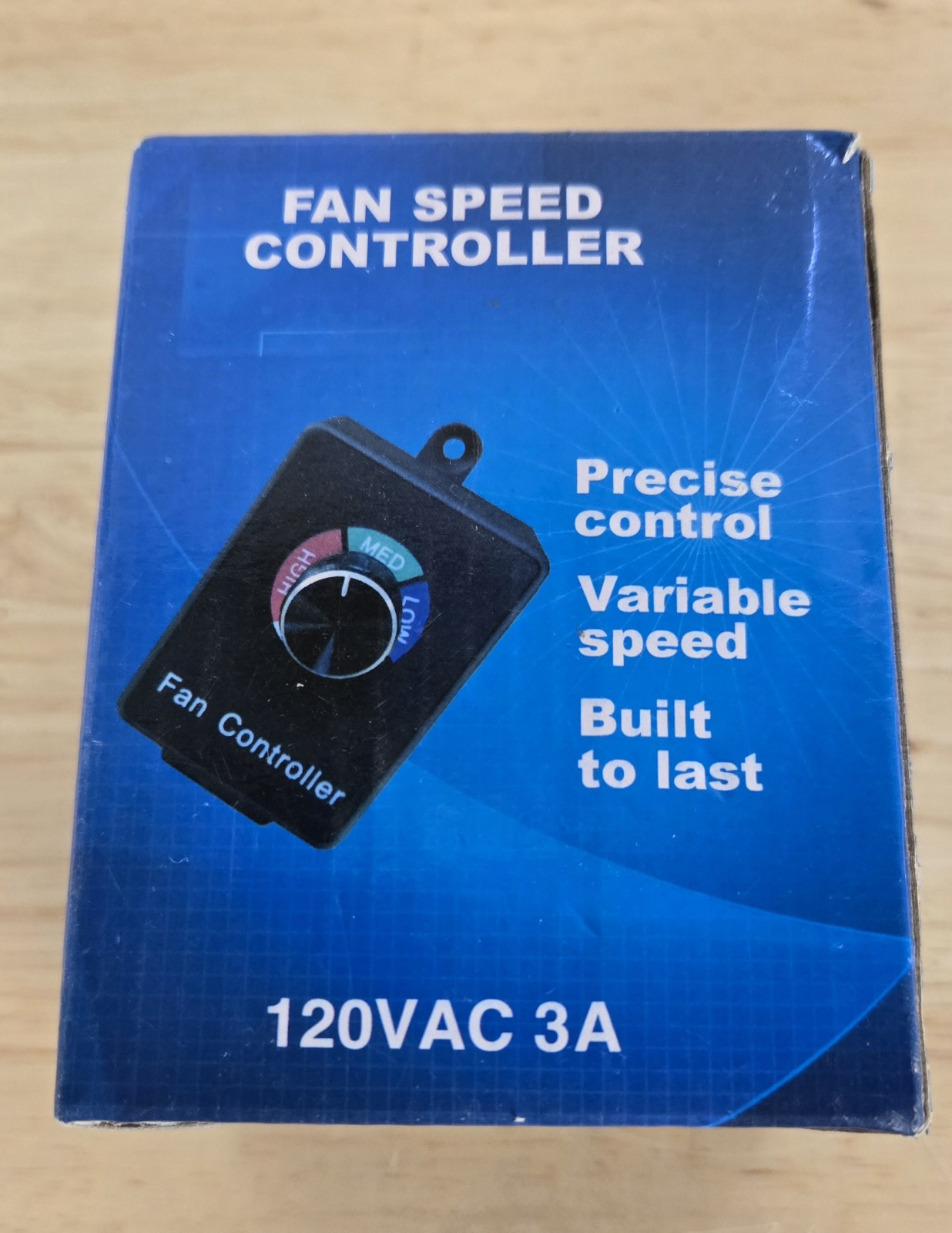 Fan speed controller 120 V variable speed