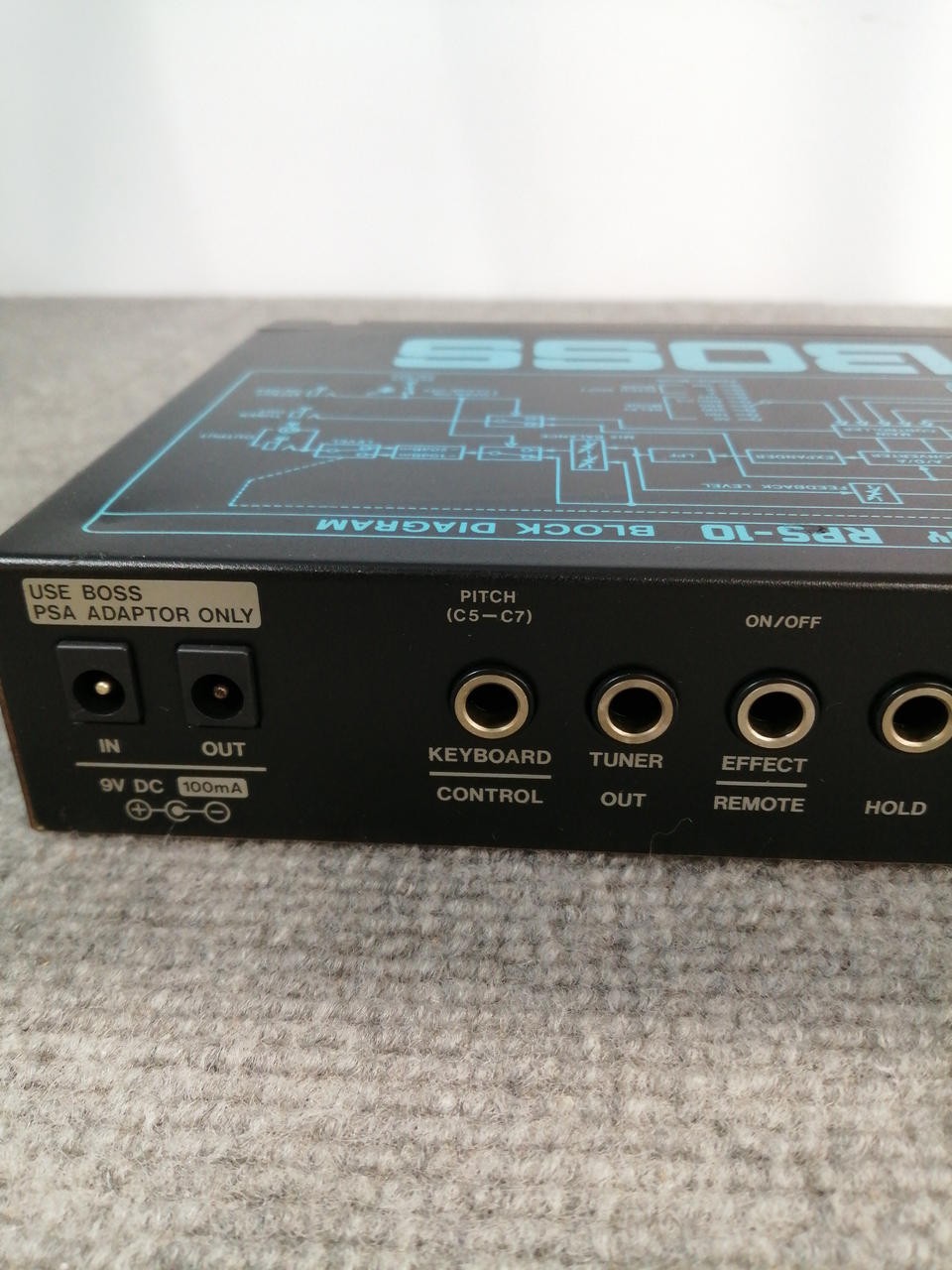 BOSS RPS-10 Digital Pitch Shifter Delay Effects Processor Tested Used Japan