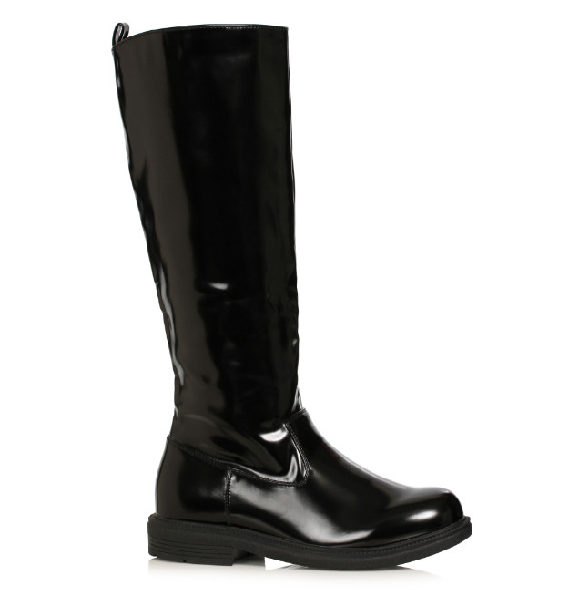 Black Darth Vader Star Wars Batman Police Motorcycle Motorcade Mens Knee Boots