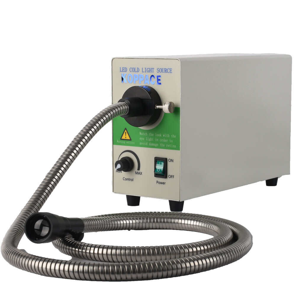 KOPPACE 1200mm Long Microscope Adjustable LED Fibre-Optical Cold Light Source