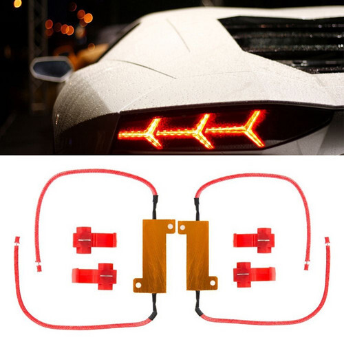 2PC 3157 4157 Load Resistor For Switchback LED Turn Signal Light Hyper Flash Fix