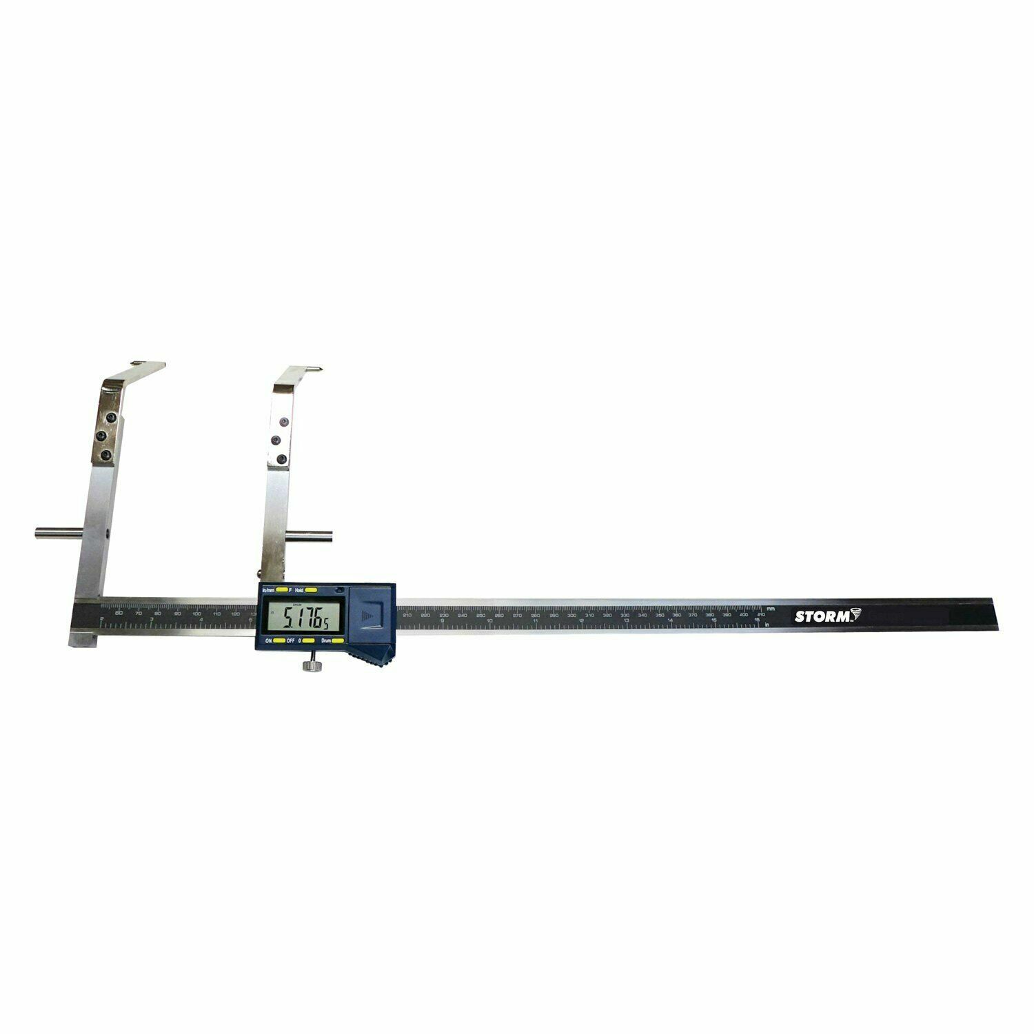 Central  StormTools 3B631 2" to 18" Digital Drum Gauge Brand New!