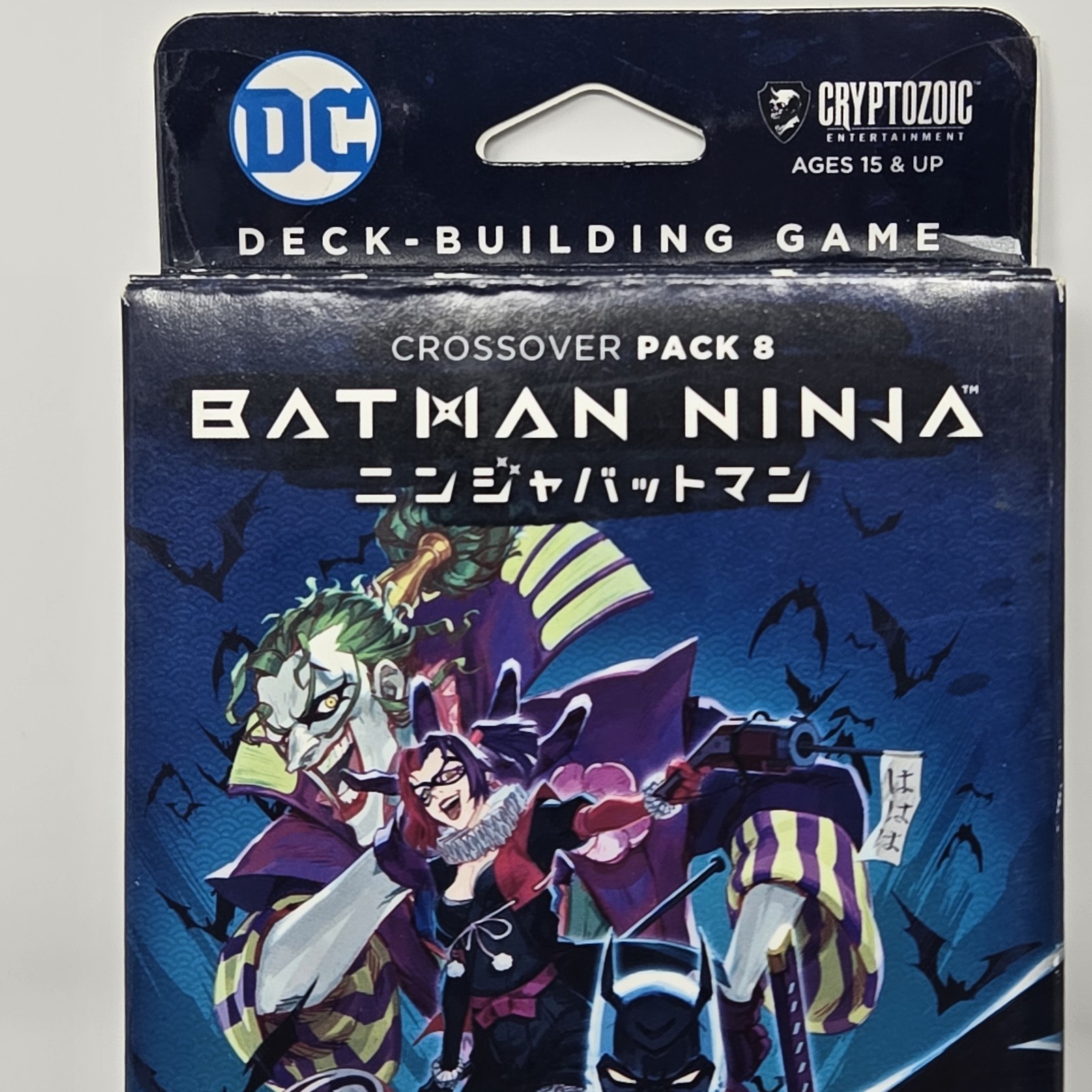 RARE Sealed DC Deck-Building Game Batman Ninja Crossover Pack 8 Cryptozoic