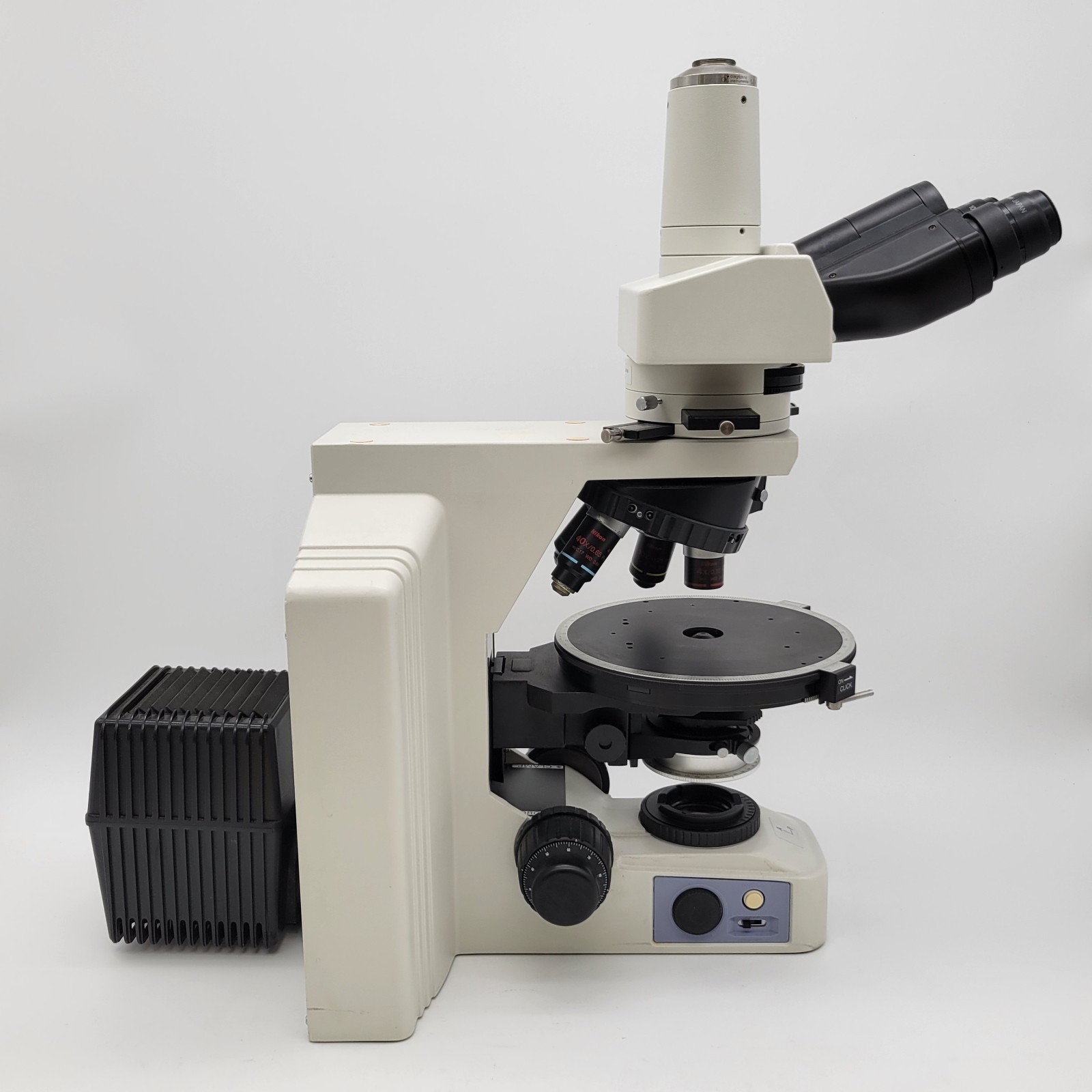 Nikon Microscope Eclipse E600 Pol with Trinocular Head Polarizing