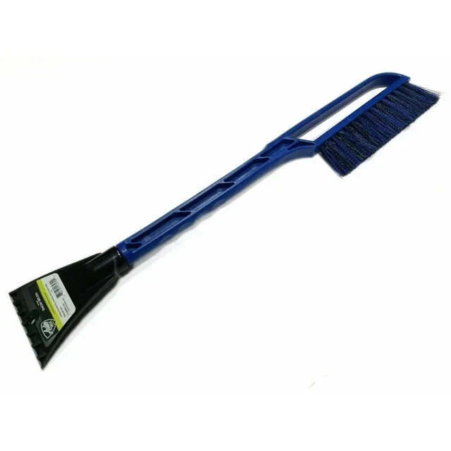 Auto Drive 24-inch Winter Driving Snow Brush and Ice Scraper - BLUE